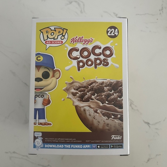 Funko Pop! Ad Icons #224 – Coco the Monkey (Kellogg’s Coco Pops) – New in Box - Picture 4 of 11